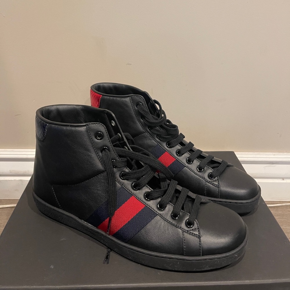 Gucci hightop sneakers